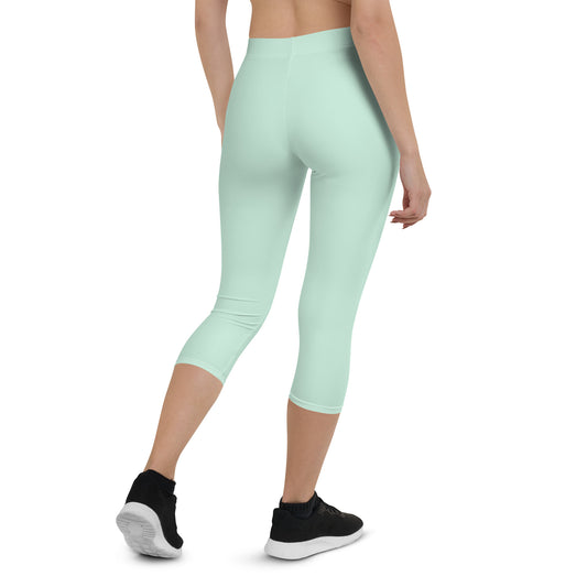 Dewdrop Dream FLAKOUT Sport Women's Capri Leggings - FLAKOUT