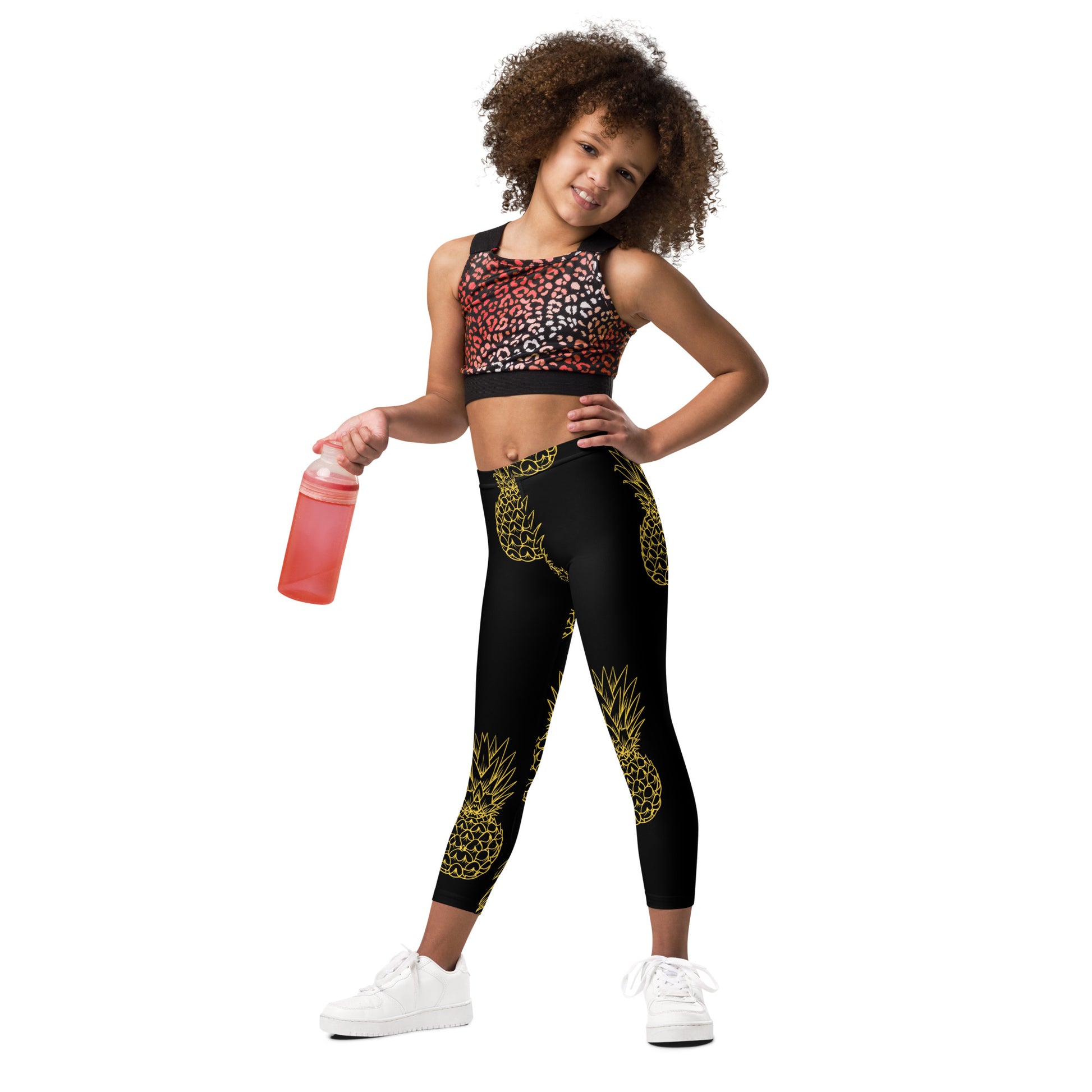 Pineapple Bliss Girl's Leggings - FLAKOUT