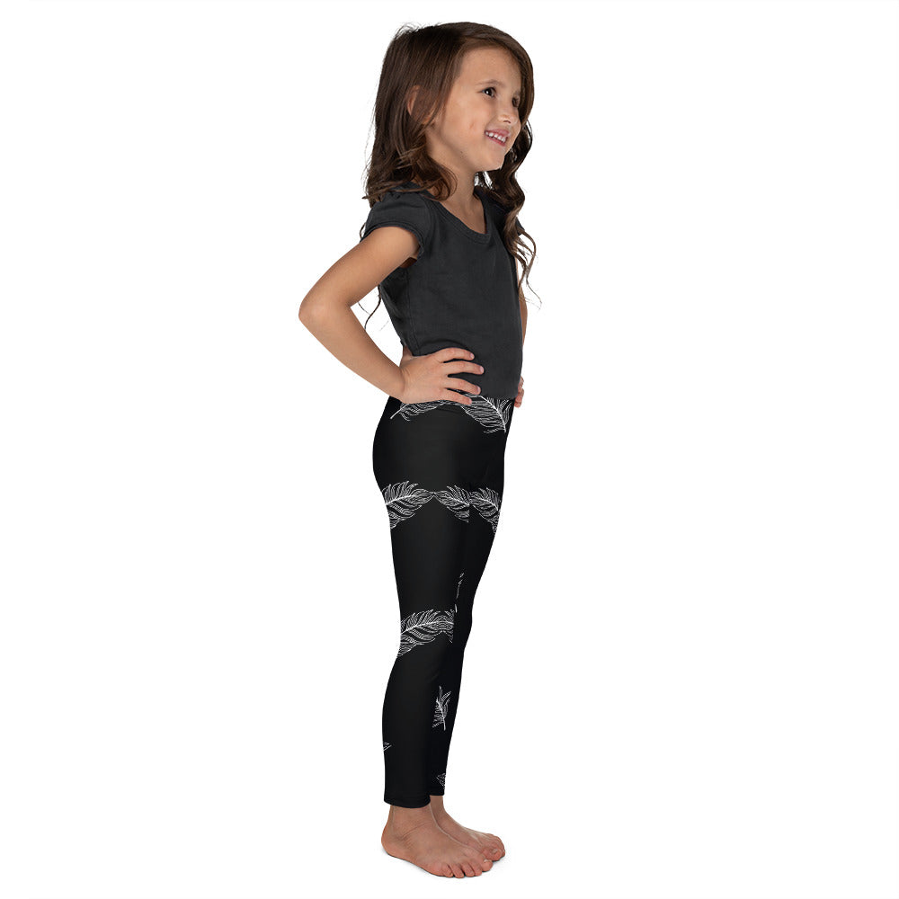 Ethereal Plumes Girl's Leggings - FLAKOUT