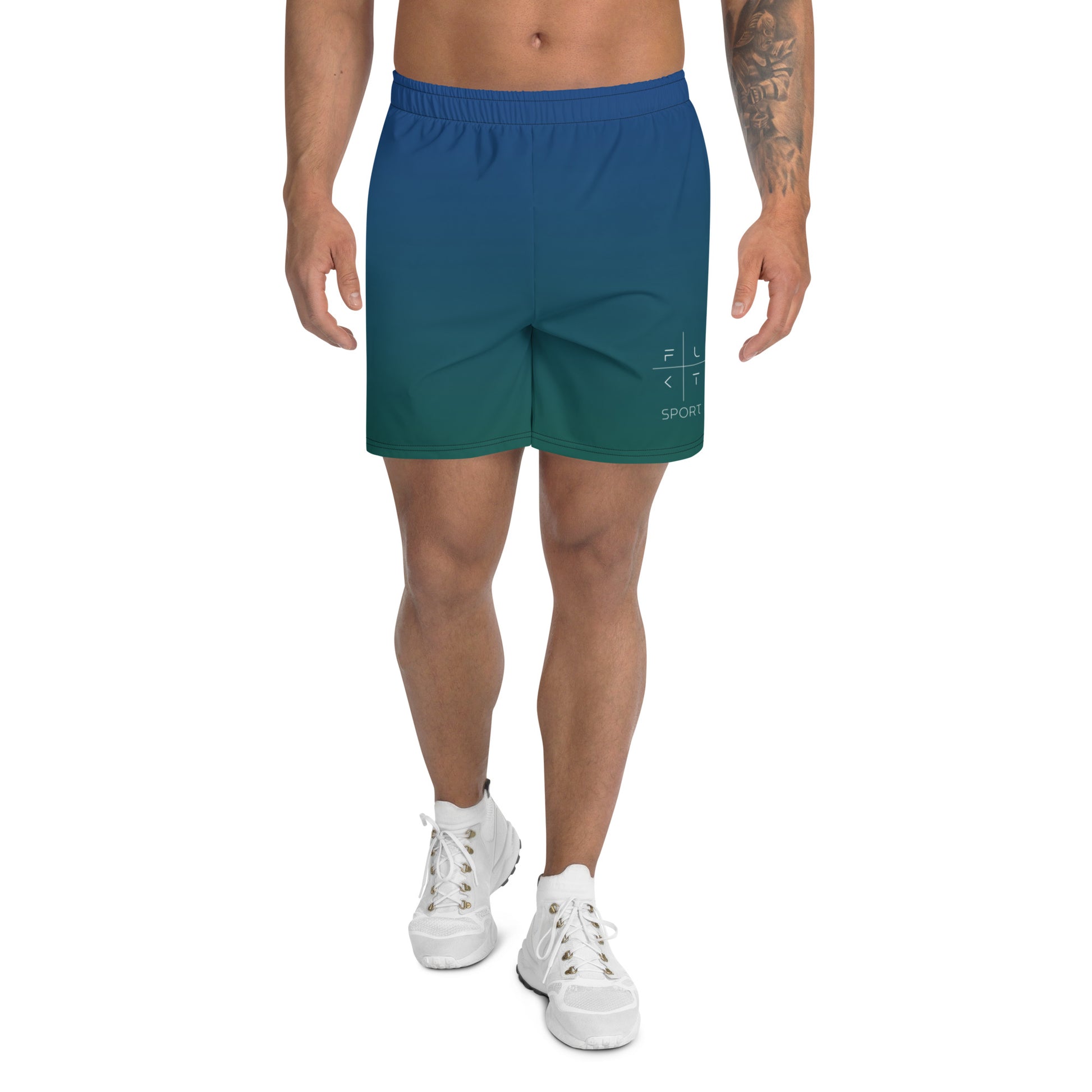 FLAKOUT Sport Sapphire Shadow Men's Recycled Shorts - FLAKOUT