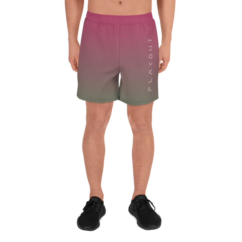 Olive Lilac Men's Recycled Shorts - FLAKOUT