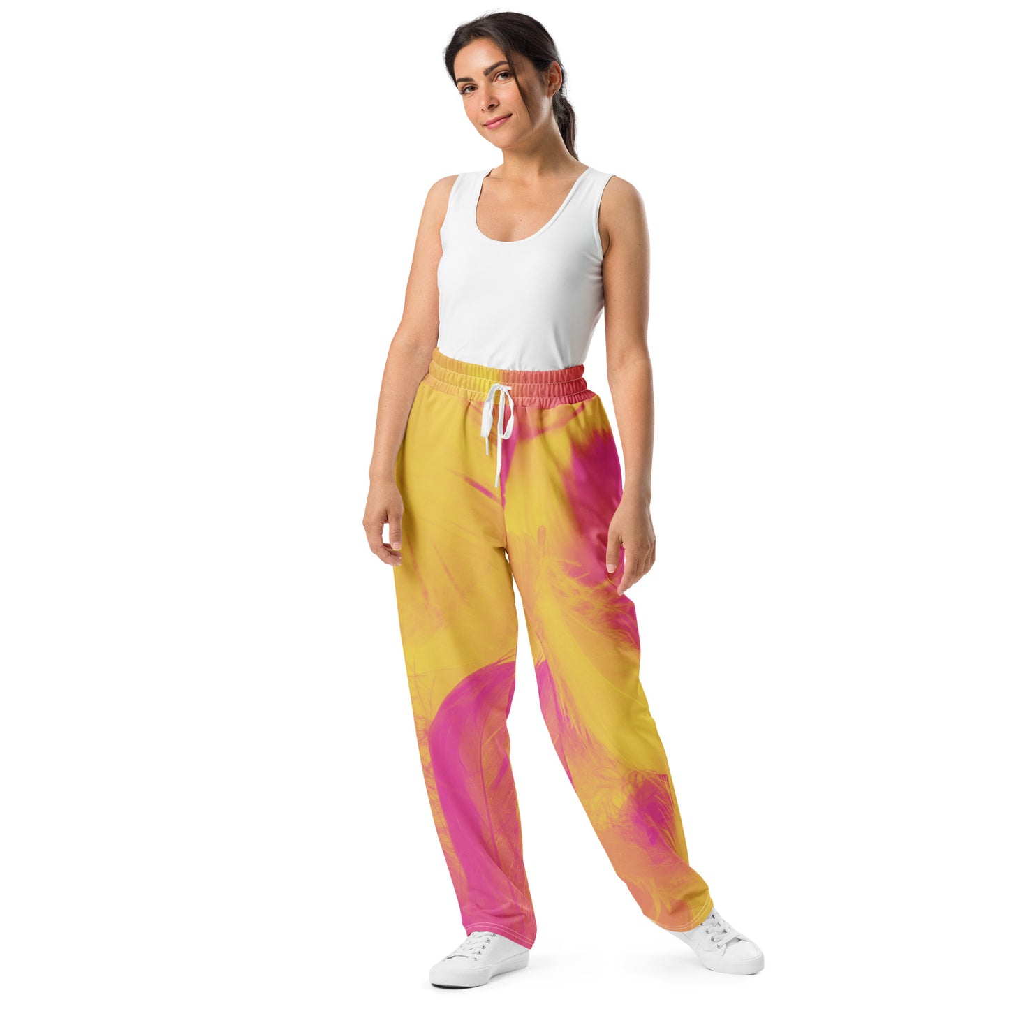 Dazzling Fantasia Women's Wide-leg Recycled Joggers - FLAKOUT