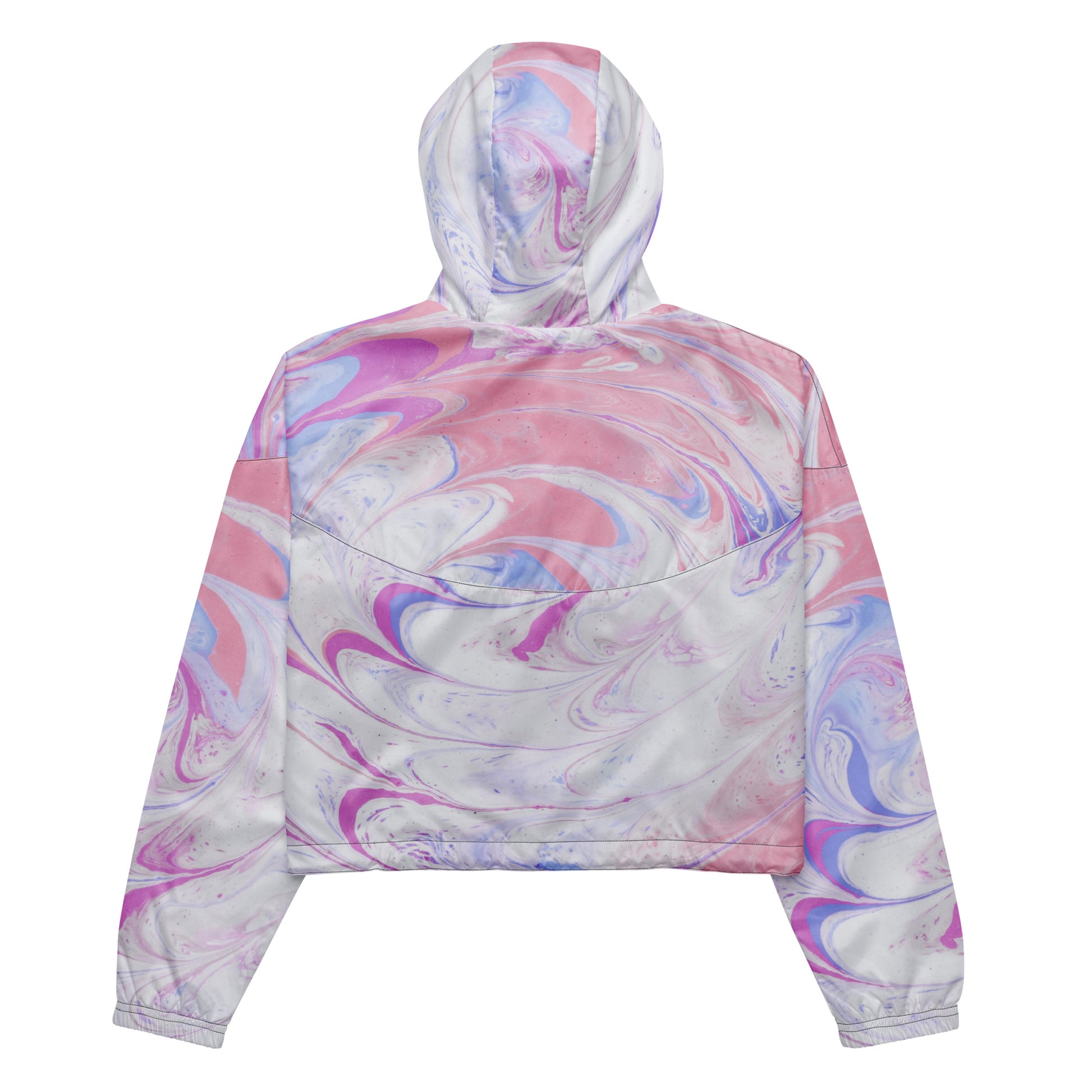 Fluid Colors Flair Women’s Cropped Windbreaker - FLAKOUT