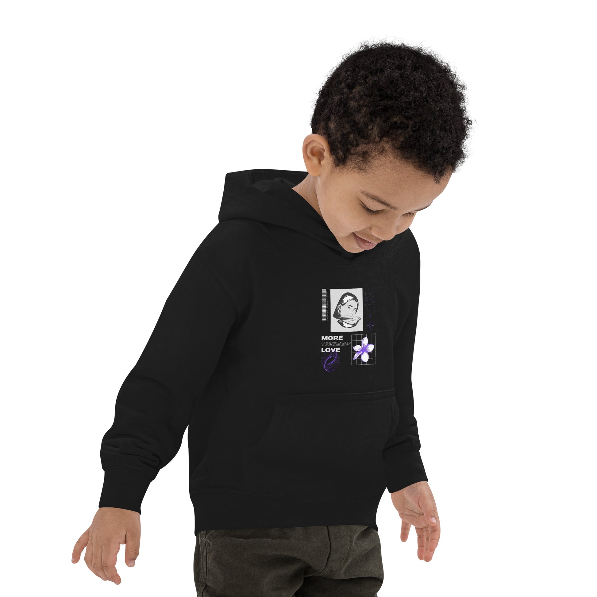 Nurture Yourself Love Yourself More Kid's Hoodie - FLAKOUT