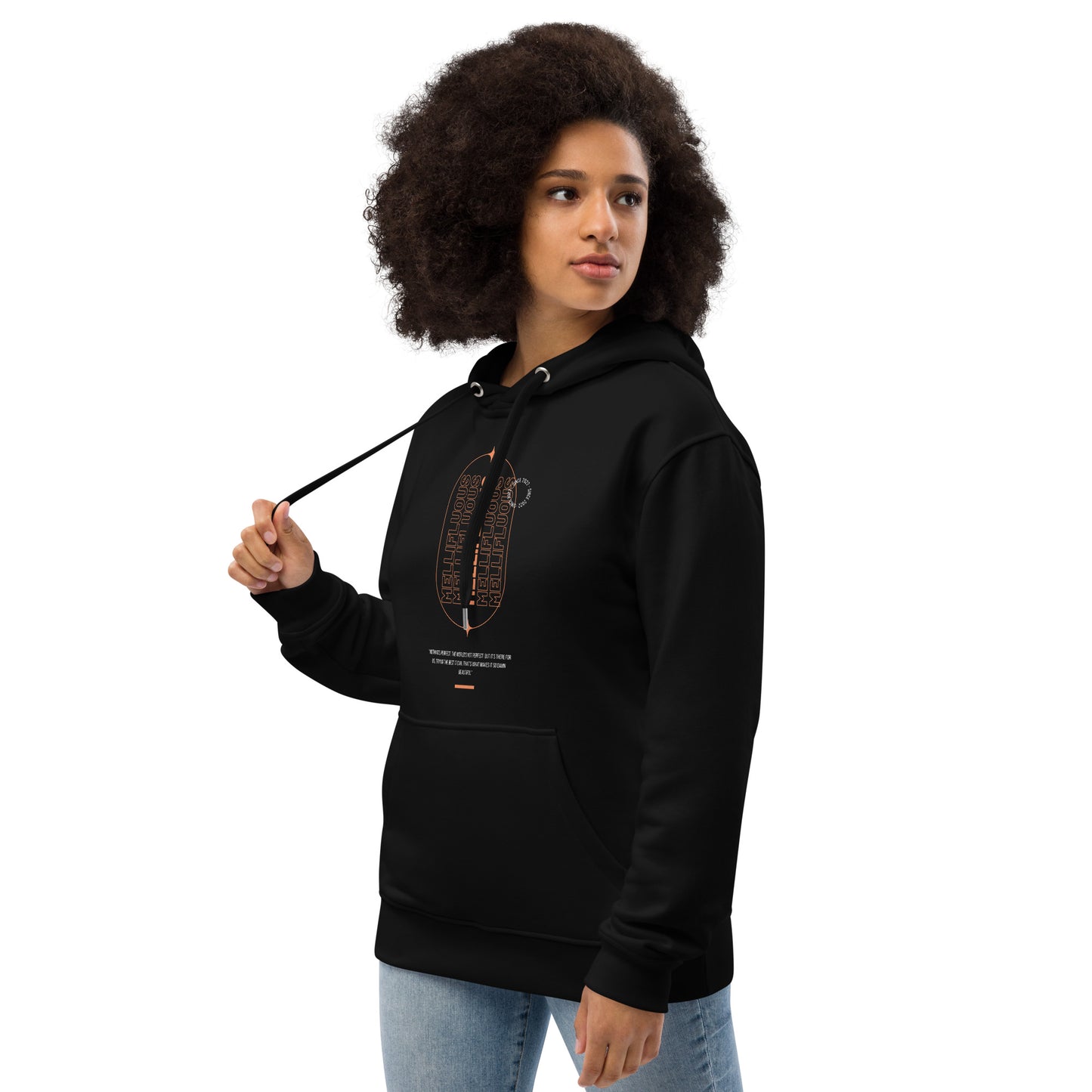 Tranquil Mellifluous Attire Hoodie - FLAKOUT