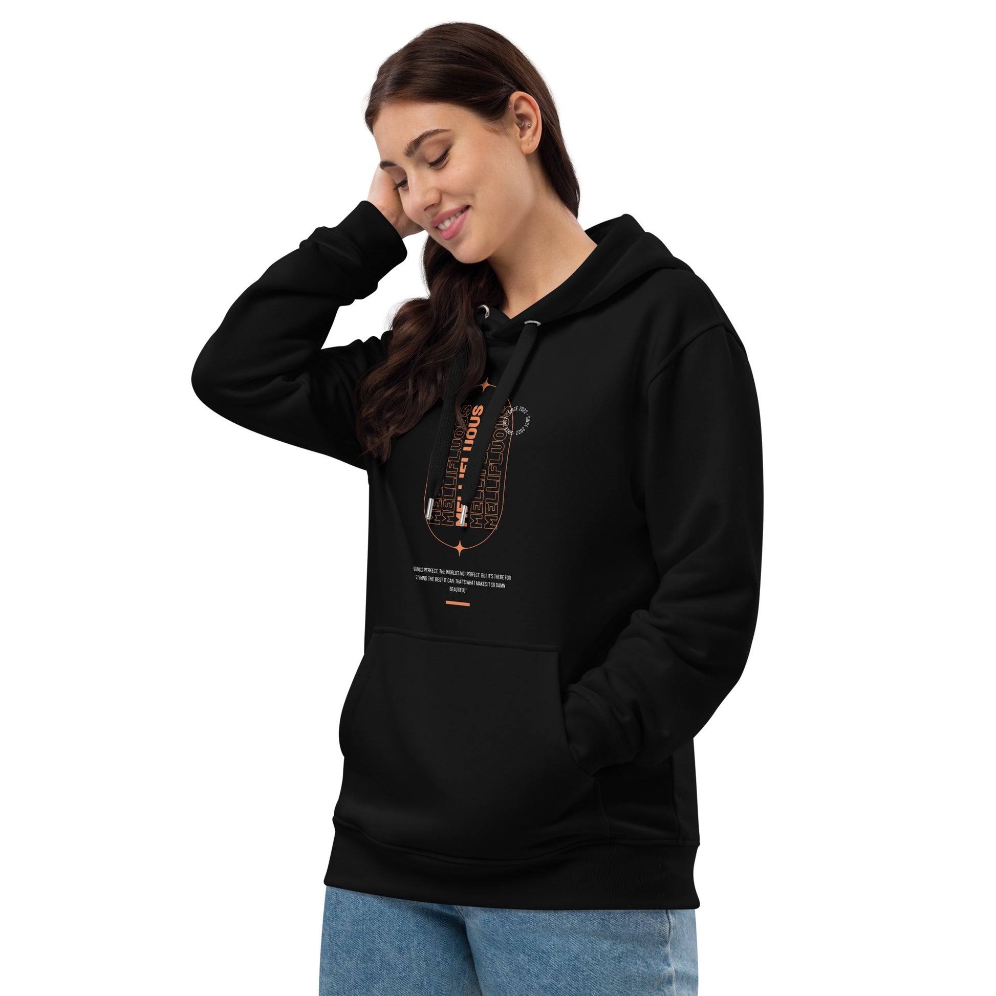 Tranquil Mellifluous Attire Hoodie - FLAKOUT