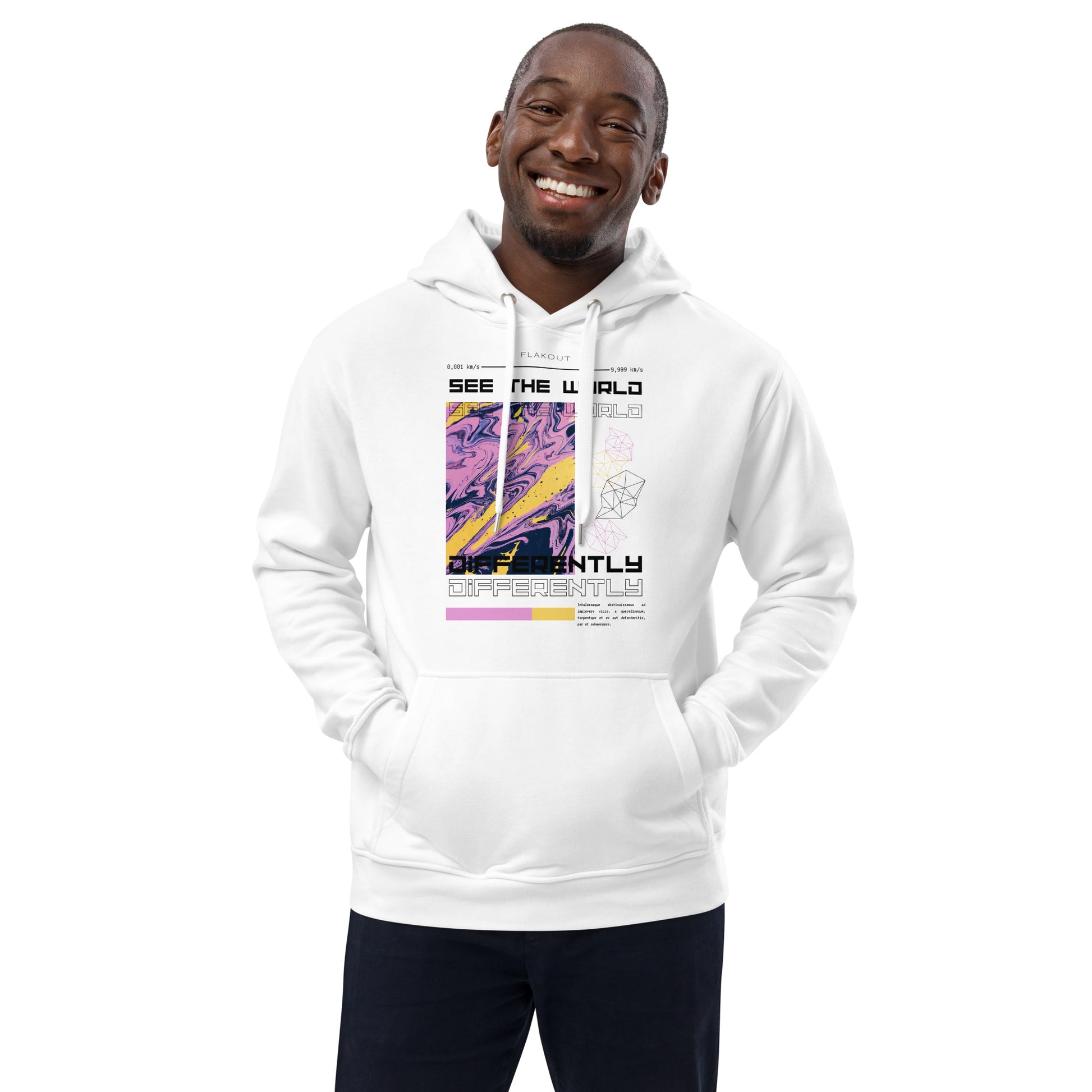 Divergent Horizon See The World Differently Hoodie - FLAKOUT