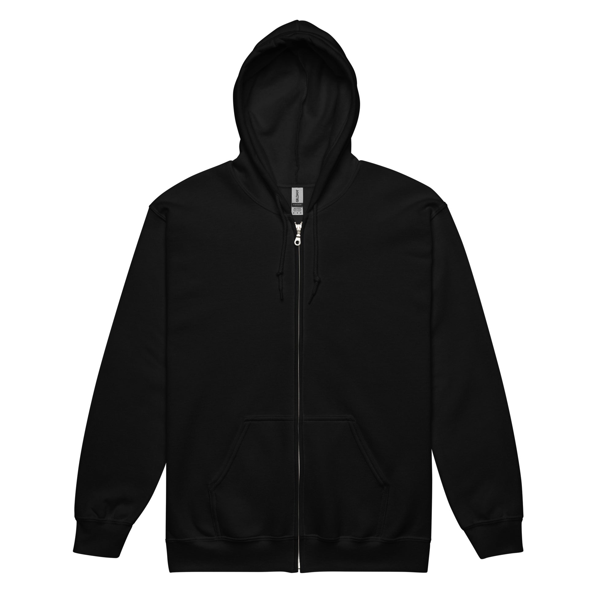 Lunar Eclipsis Heavy Harmony Fusion Zip Hoodie - Black - FLAKOUT