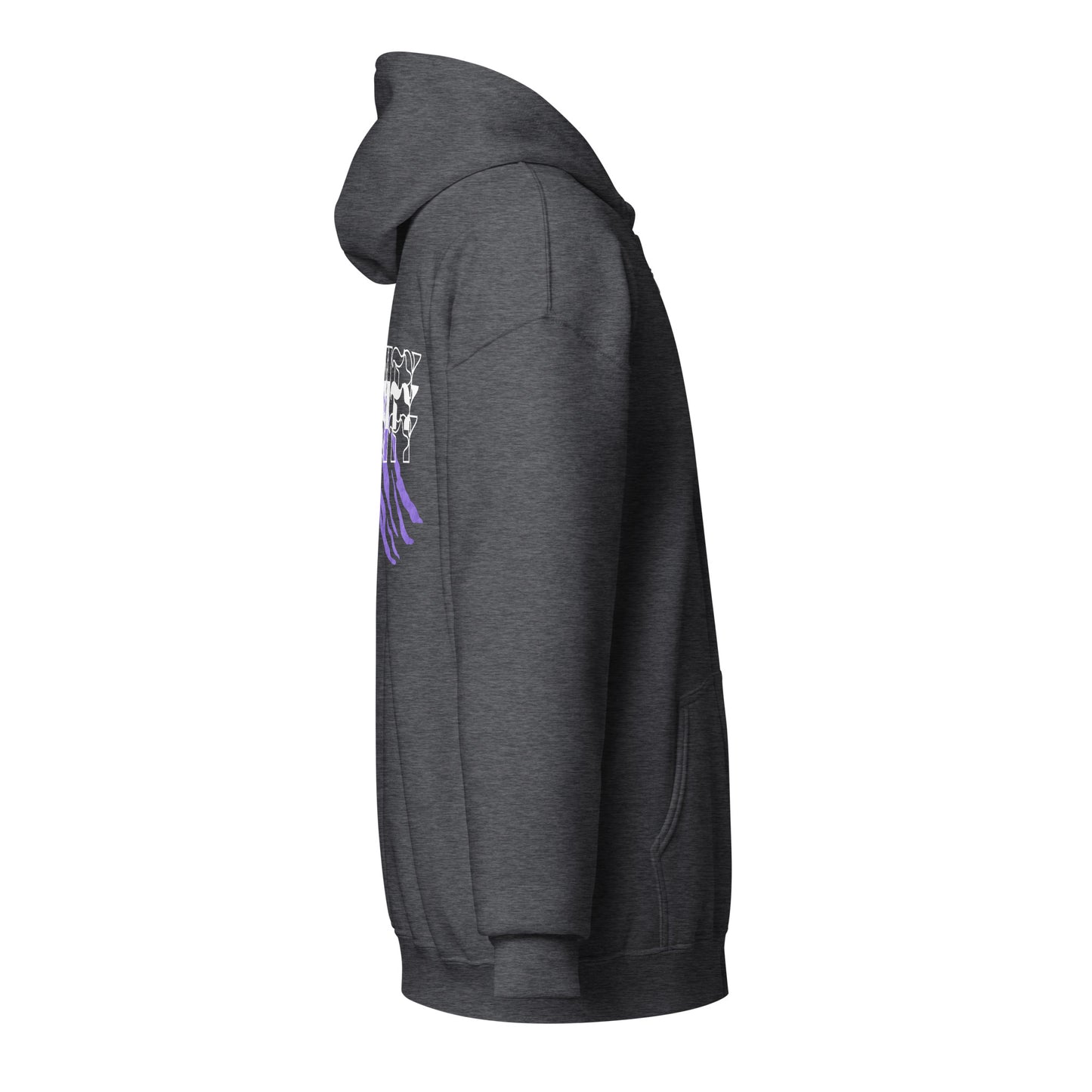 Streetwise Urbanity Heavy Harmony Fusion Zip Hoodie - Dark Heather - FLAKOUT