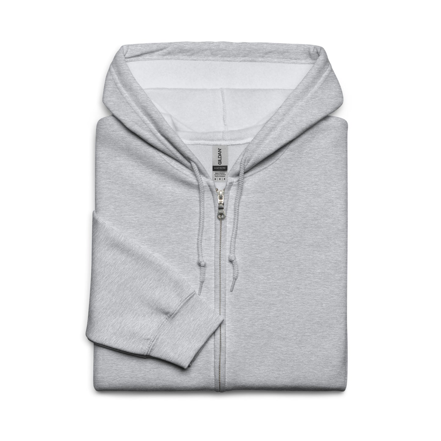 Lunar Eclipsis Heavy Harmony Fusion Zip Hoodie - Sport Grey - FLAKOUT