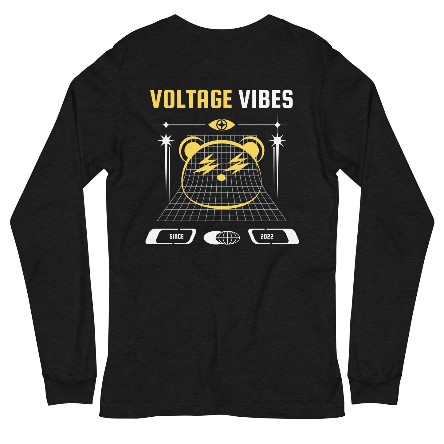 Voltage Vibes Unisex Long Sleeve Shirt - FLAKOUT