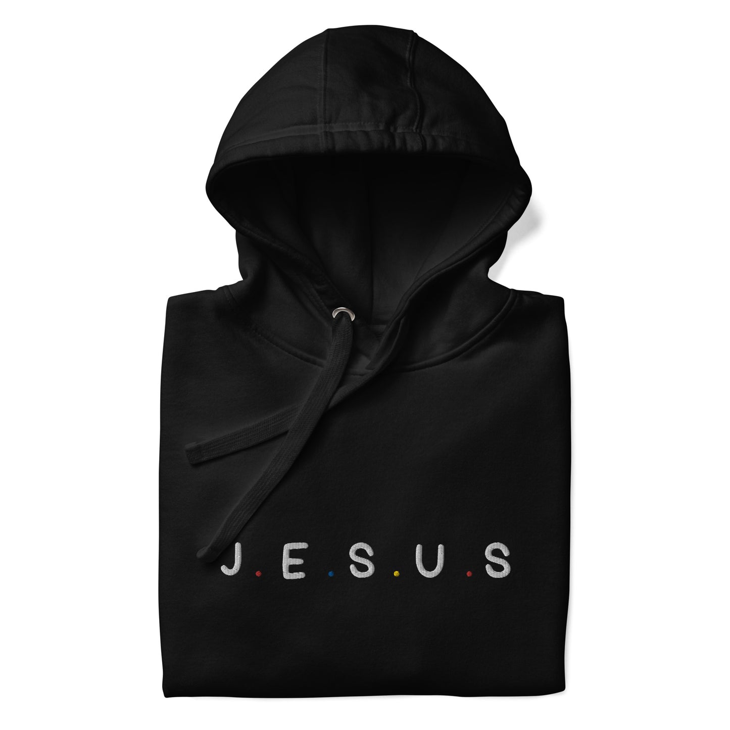 J.E.S.U.S Embroidered Unisex Hoodie - FLAKOUT