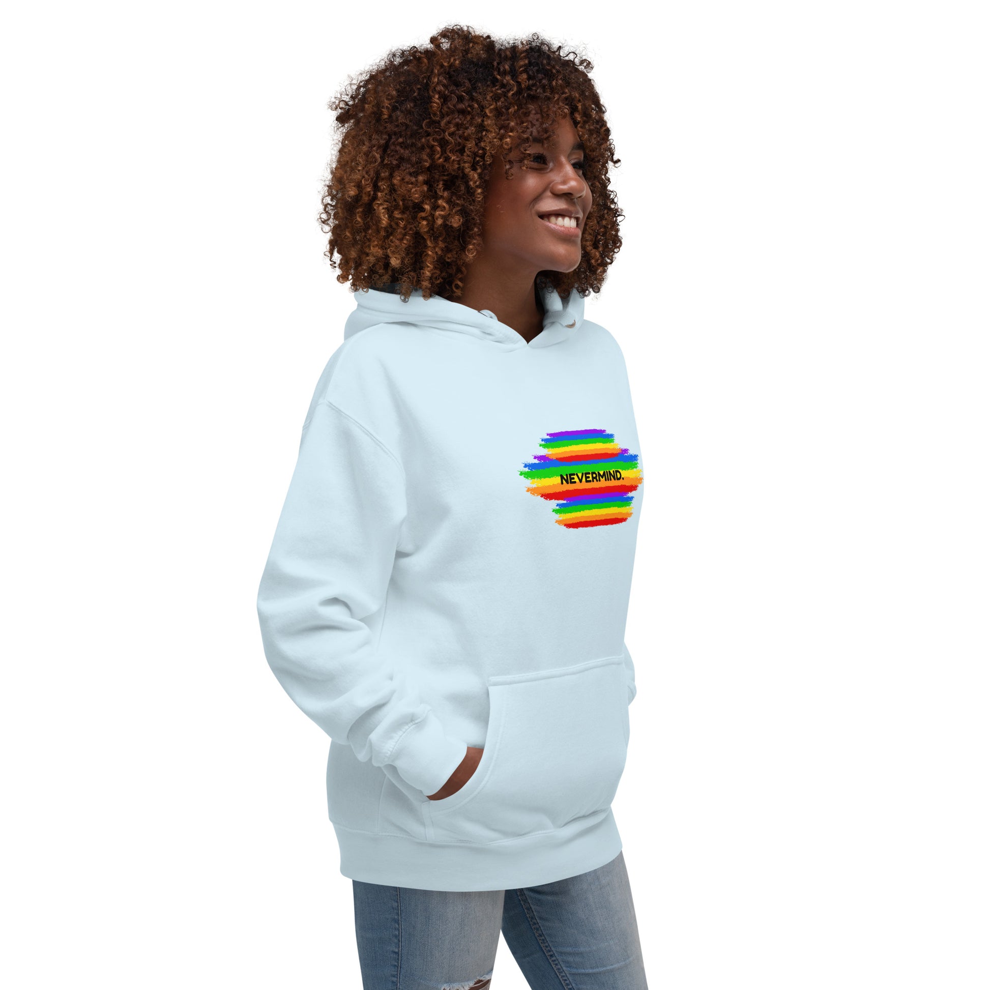 Nevermind. Unisex Hoodie - FLAKOUT