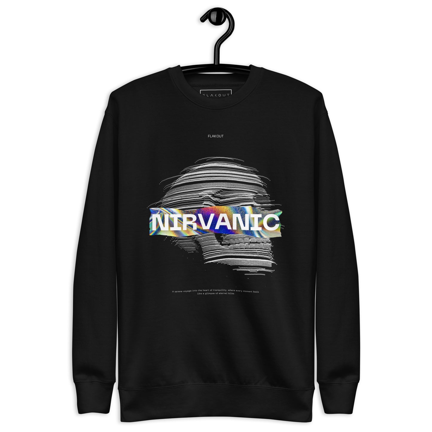 Nirvanic Unisex Fleece Sweatshirt - FLAKOUT