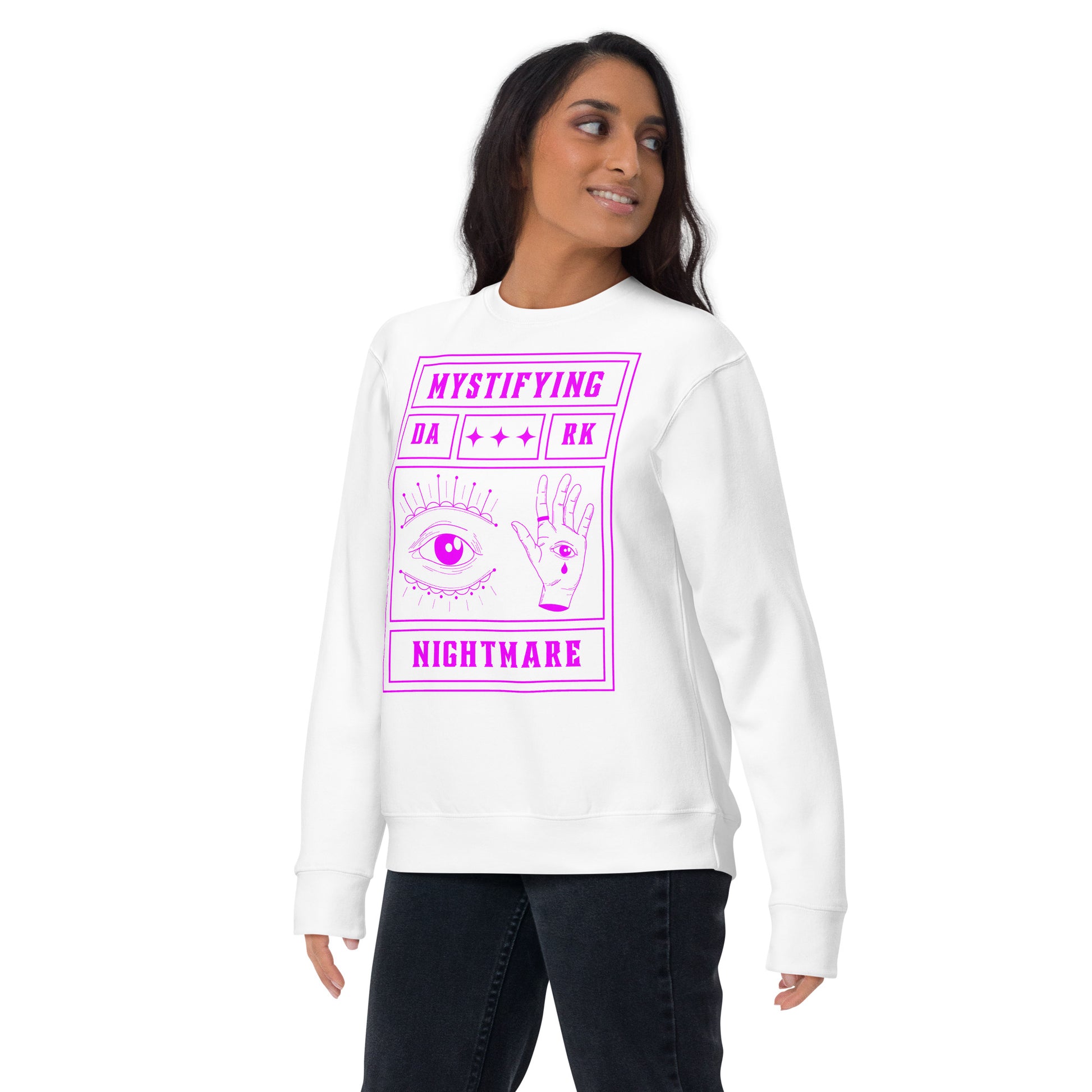 Mystifying Nightmare Shadowy Enigma Sweatshirt - FLAKOUT