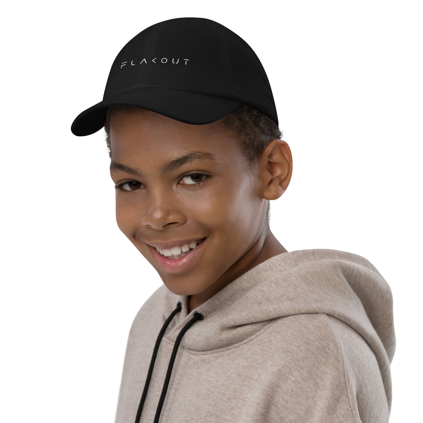 FLAKOUT Logo Embroidered Kid's Baseball Cap