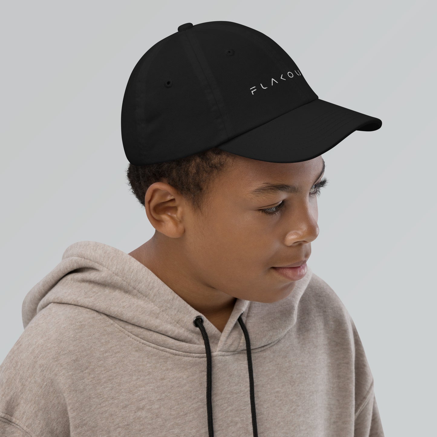 FLAKOUT Logo Embroidered Kid's Baseball Cap