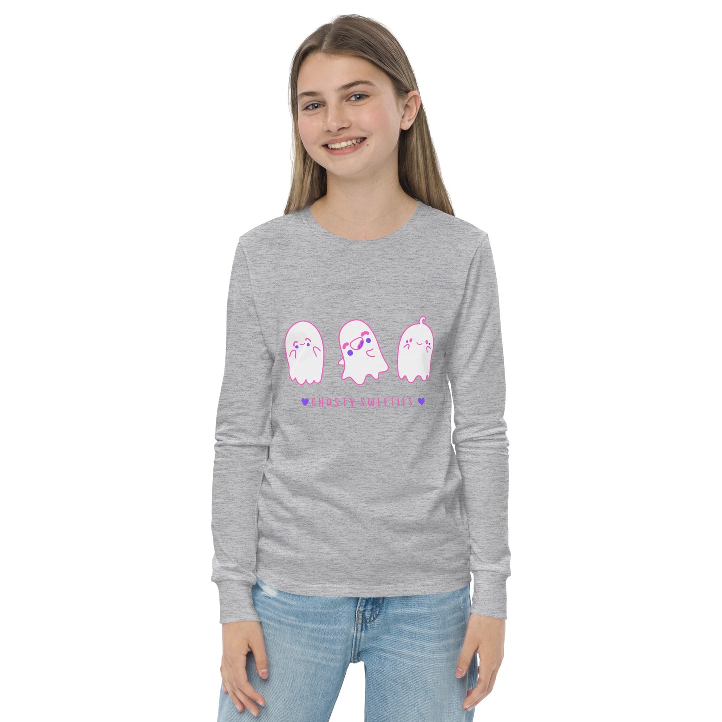 Ghosty Sweeties Girl's Long Sleeve Tee - FLAKOUT