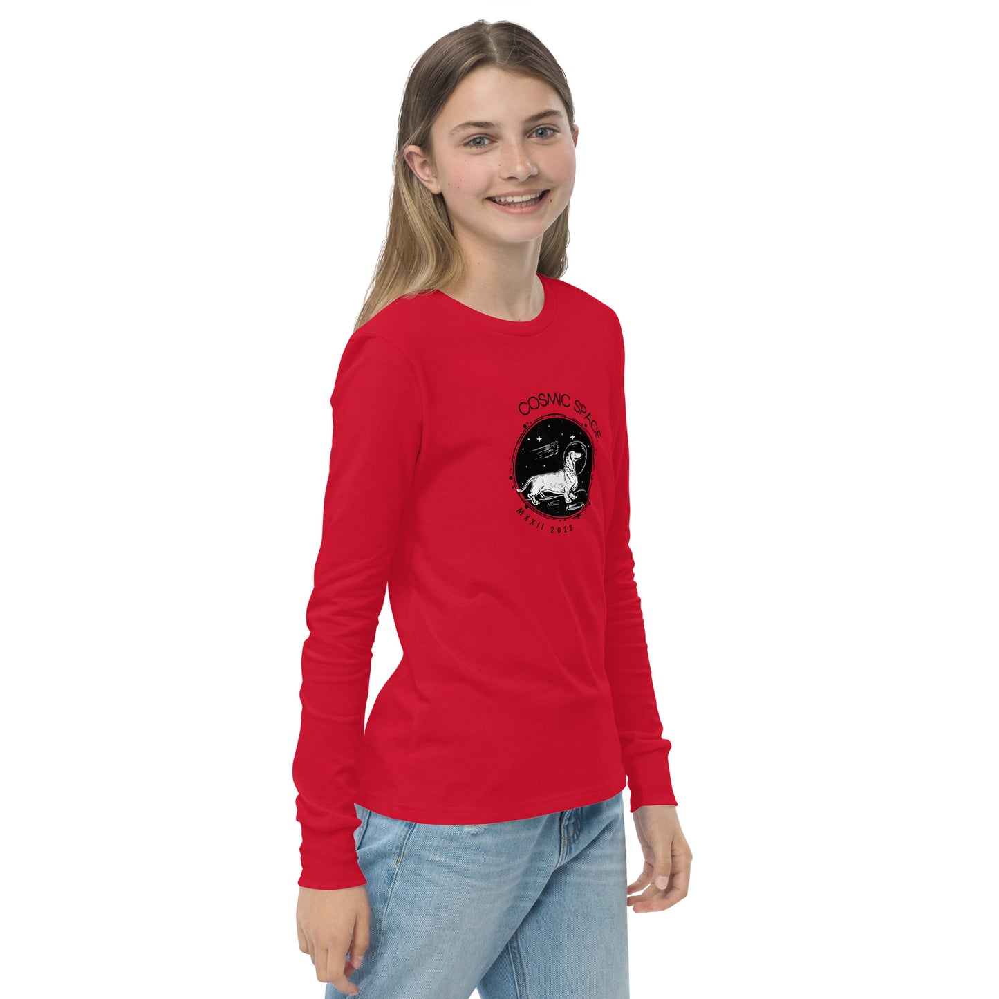 Kid's Long Sleeve Shirt Cosmic Space - FLAKOUT