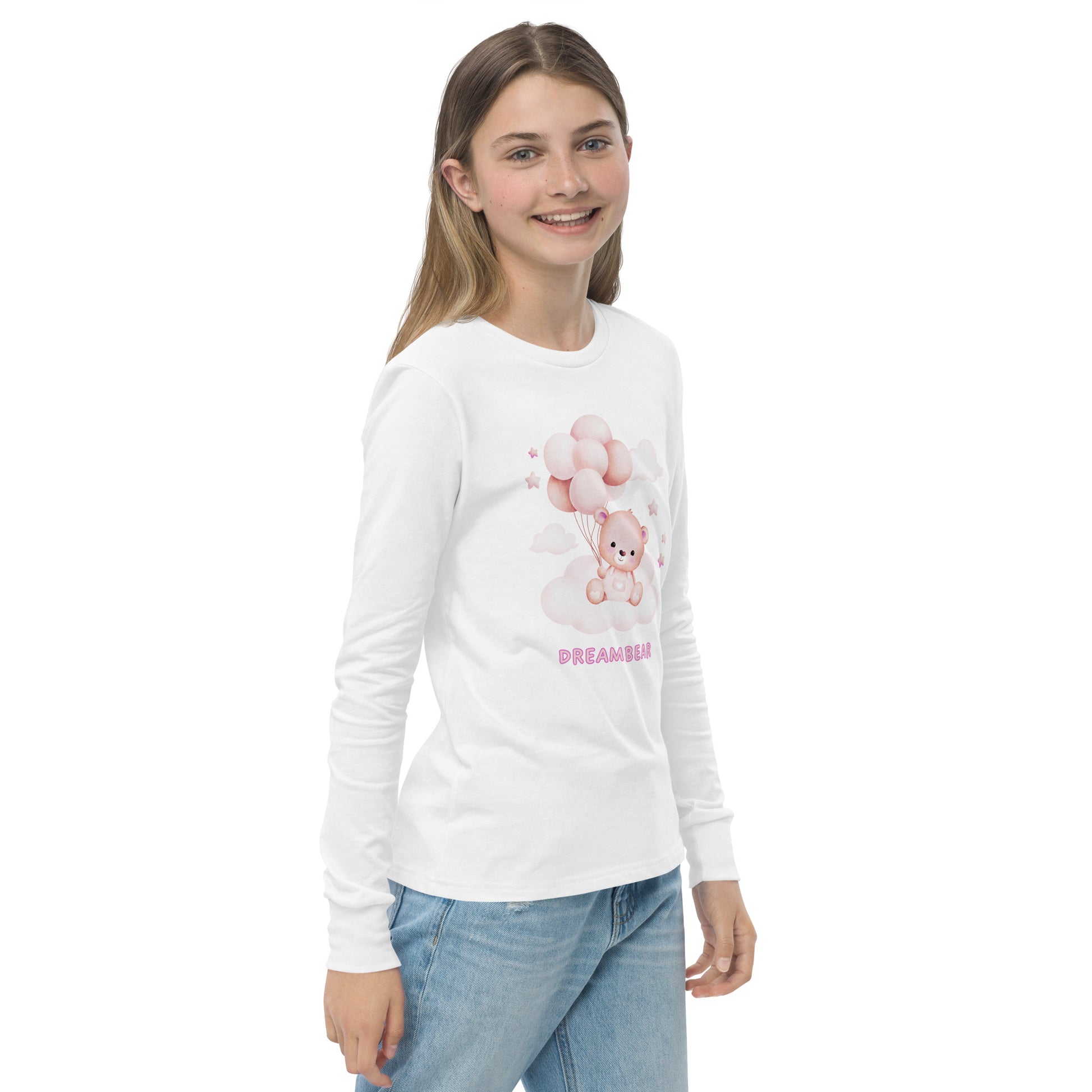 Dreambear Girl's Long Sleeve Tee - FLAKOUT